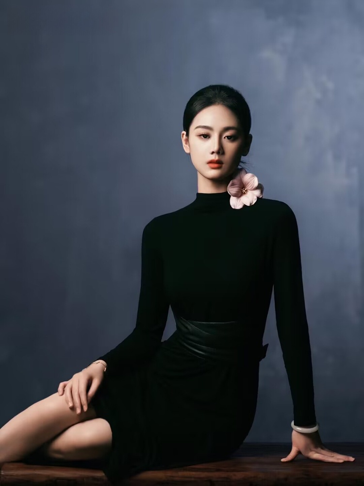 Ethnic Fashion Clothing - 2026 New Fashion Simple High-End Black