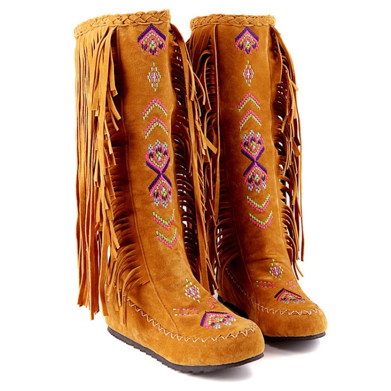 Tassel Boots Handmade Embroide - огляд і ціна The Ethnic Fashion