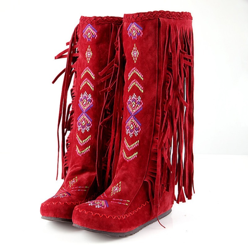 Tassel Boots Handmade Embroide - огляд і ціна The Ethnic Fashion