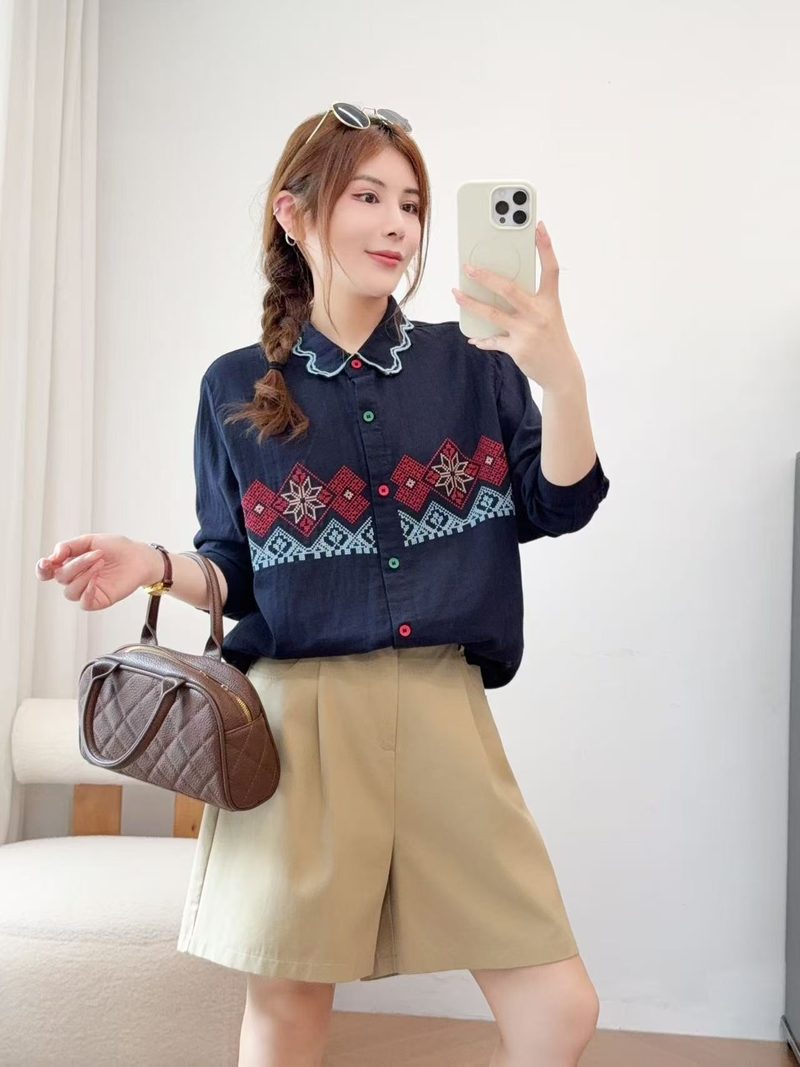 New 2026 Autumn Women Cotton L - огляд і ціна Ethnic Fashion Clothing