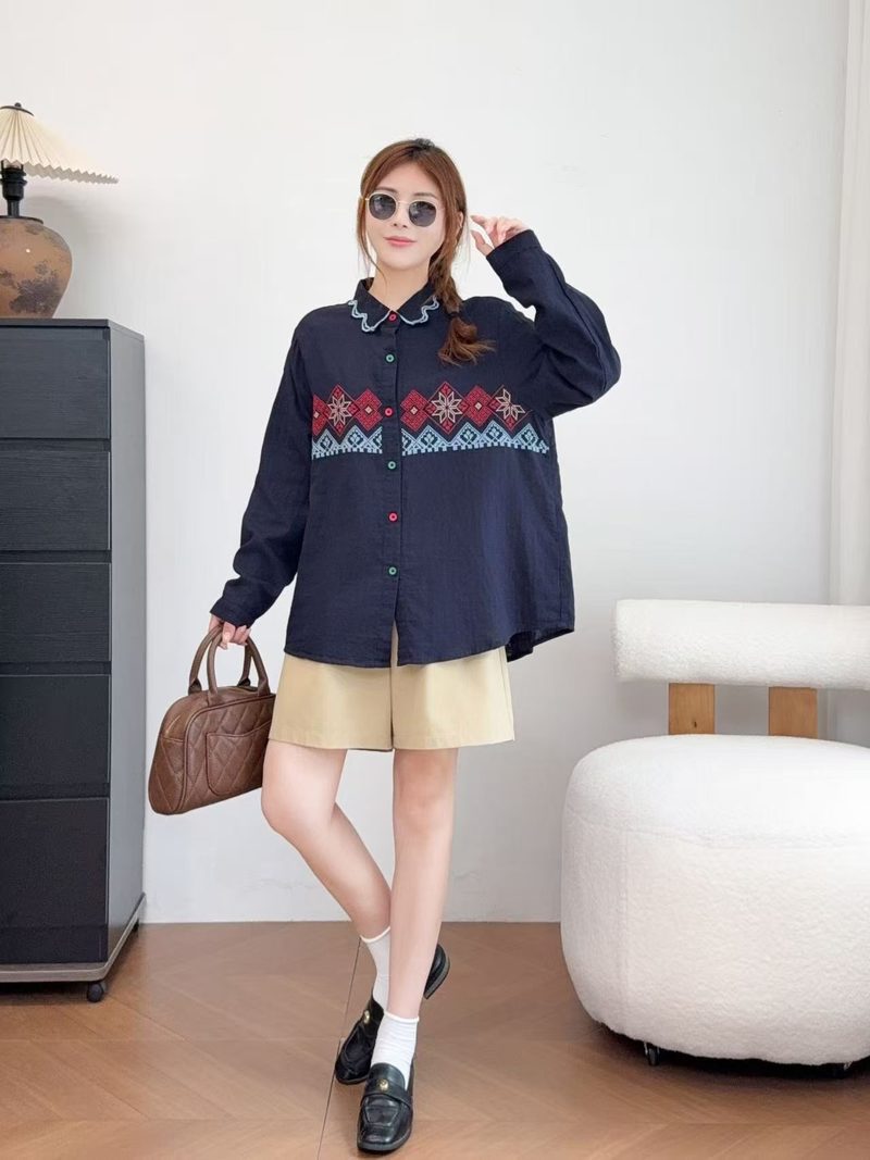 New 2026 Autumn Women Cotton L - огляд і ціна Ethnic Fashion Clothing
