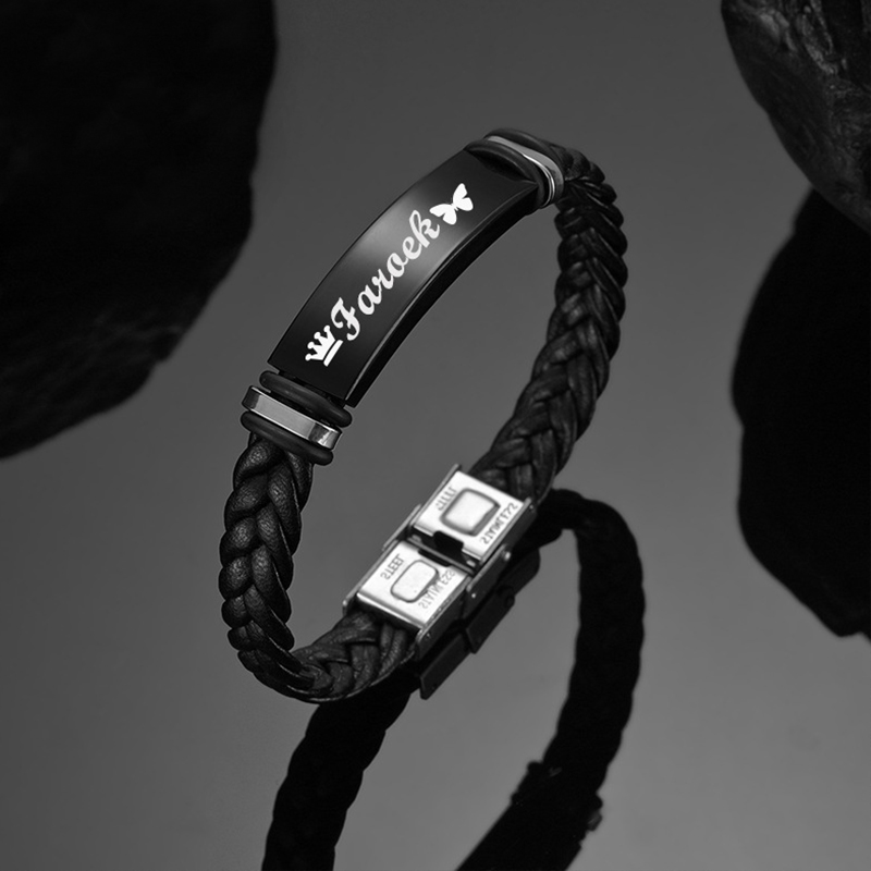 Men's Luxury Hand-woven Leathe - огляд і ціна Ethnic Fashion Logo